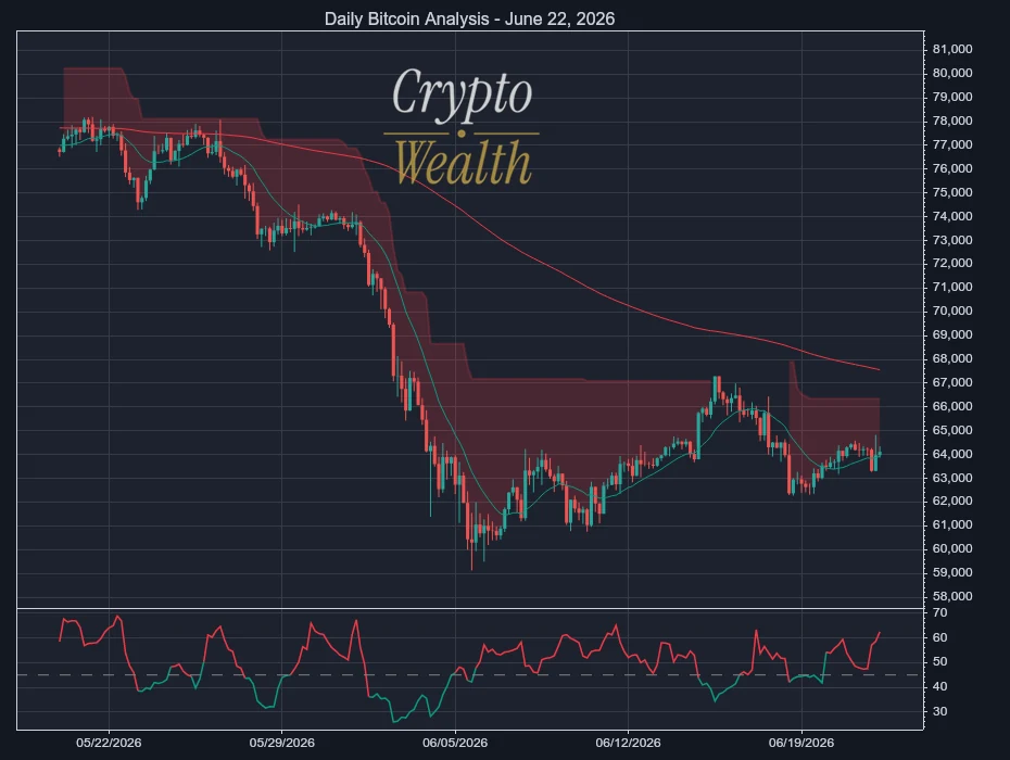Bitcoin Analysis June 22, 2026: Sellers Press a Weak Bounce