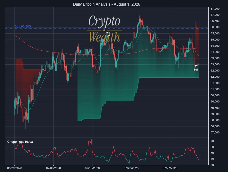Bitcoin Analysis August 1, 2026: 2 of 4 Entry Conditions Met