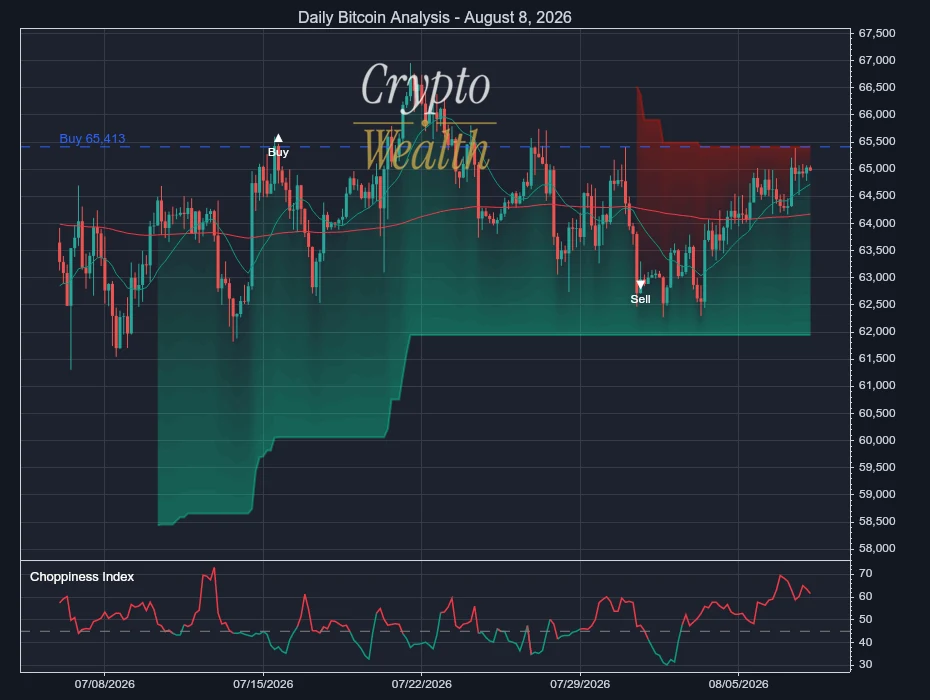 Bitcoin Analysis August 8, 2026: 438 Points Below Buy