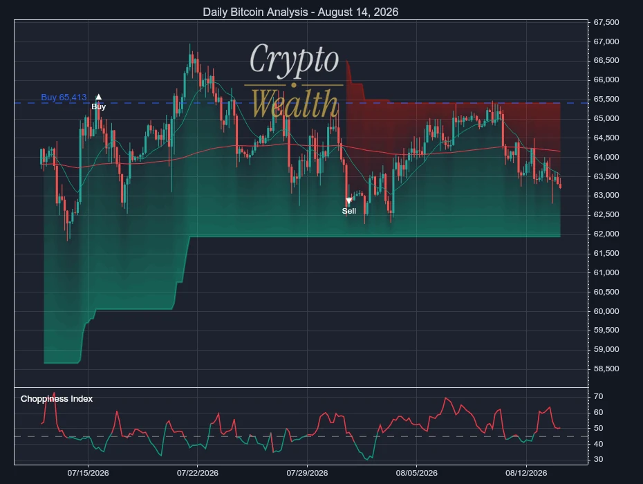 Bitcoin Analysis August 14, 2026: 1 of 4 Buy Conditions