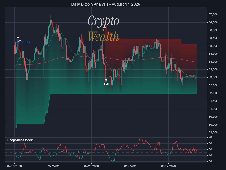 Bitcoin Analysis August 17, 2026: 1 of 4 Buy Tests Active